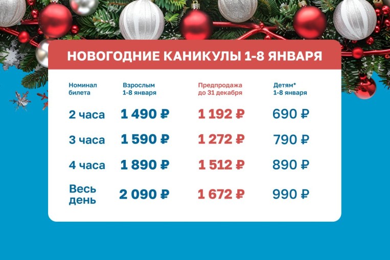 -20% на новогодние билеты!